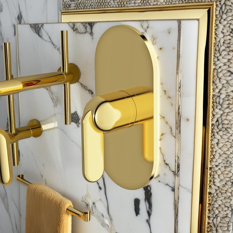 Flash Sale Brass Wall Mount Design Bathroom Shower Control Valve Adjustable Hot and Cold