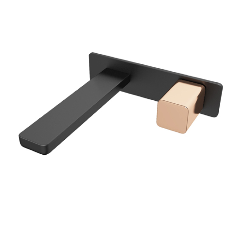 Hot Sale Hotel Wall Tap Brass Zinc Alloy Handle High Water pressure Wall Mount bathtub shower Bathroom Basin faucet